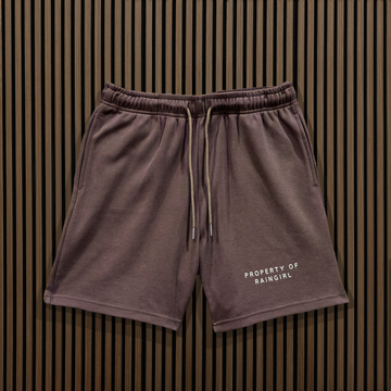 Property of Rain Girl Shorts - Brown