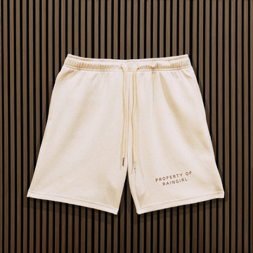Property of Rain Girl Shorts - Cream