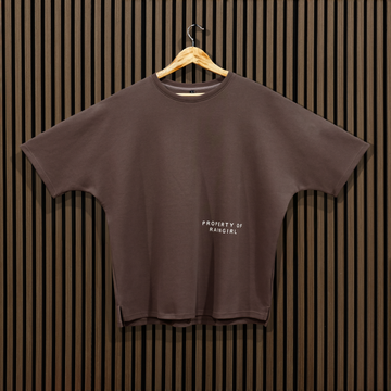 Property of Rain Girl Tee - Brown