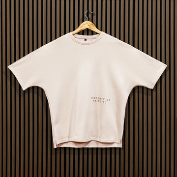 Property of Rain Girl Tee - Cream