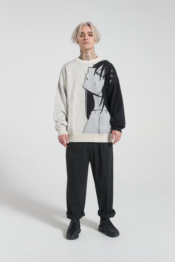 Rain Girl Knit Sweater