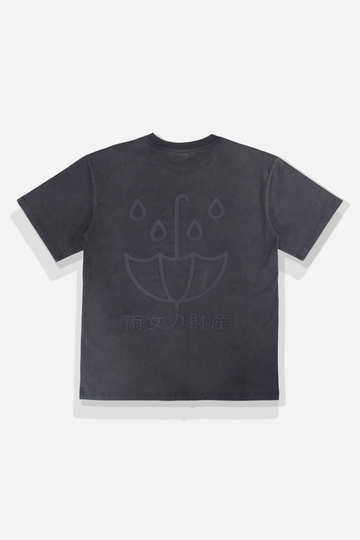 Rain Girl Tee - Acid Wash