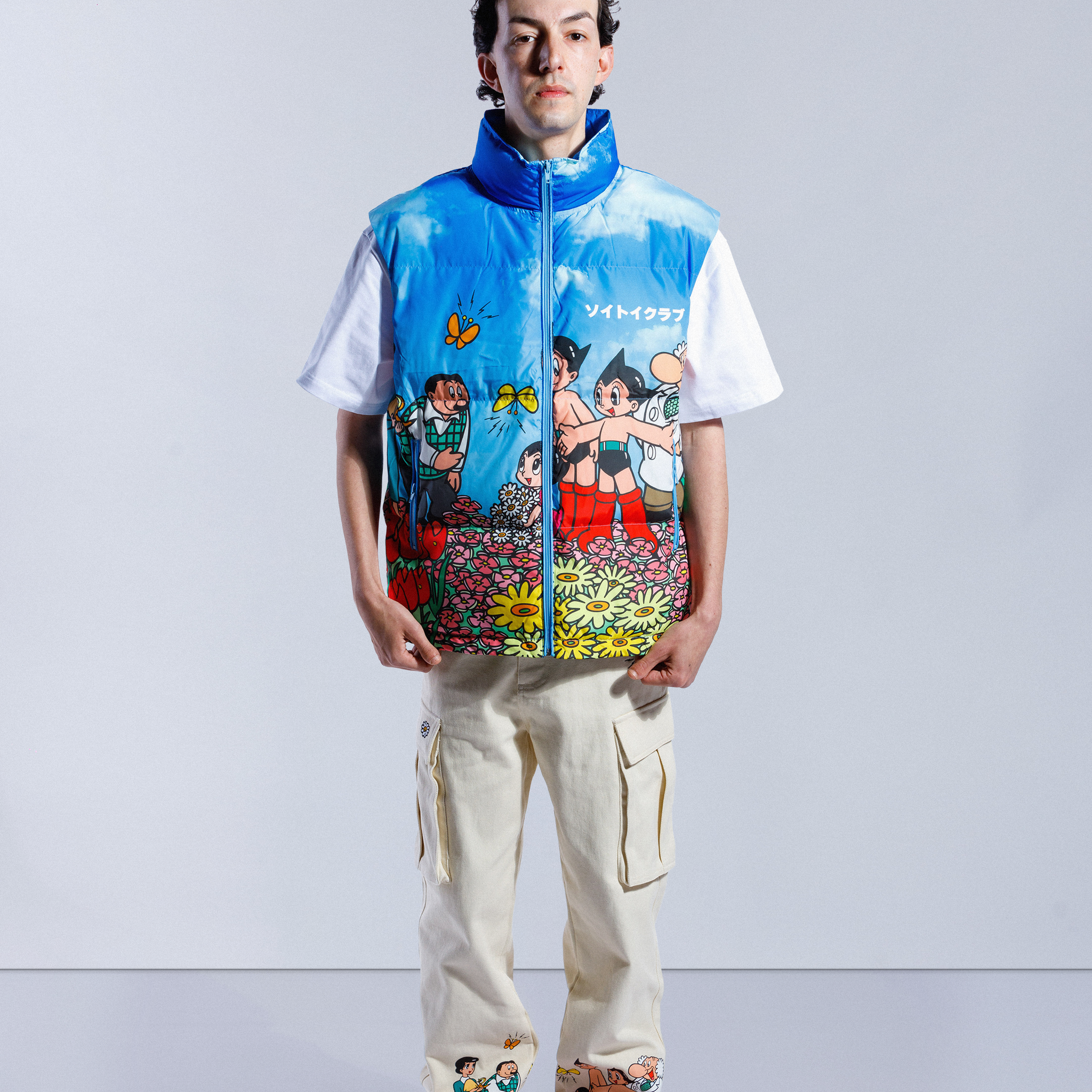Astro Boy Puffer Vest | Anime Streetwear Puffer | SOYTOY CLUB