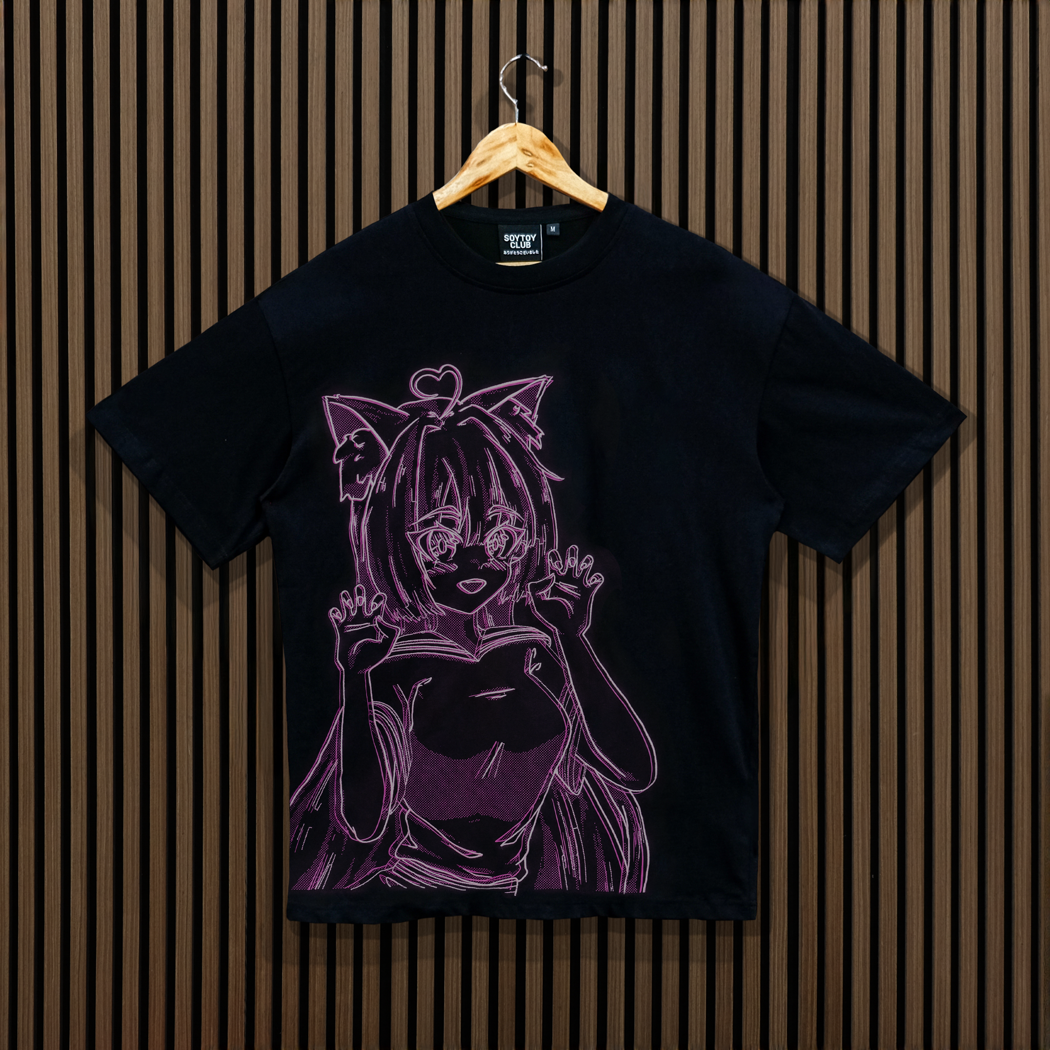 Catgirl Tee - Black