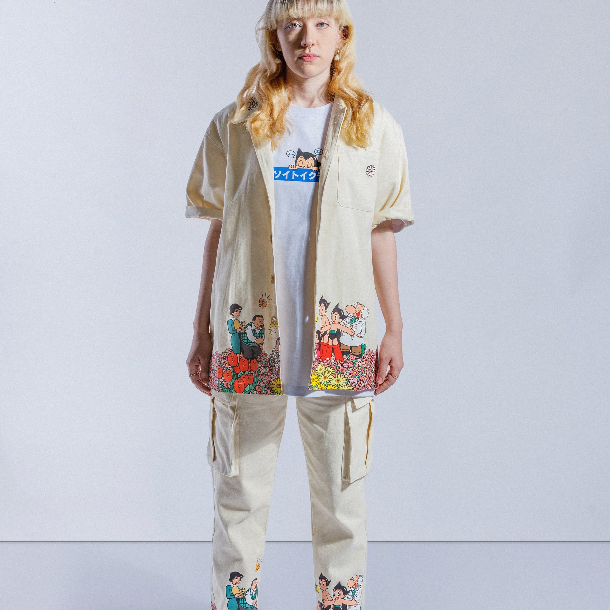 ASTRO BOY X STC - Family Portrait Denim Shirt