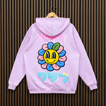 DEADBEAT DAISY HOODIE - LILAC