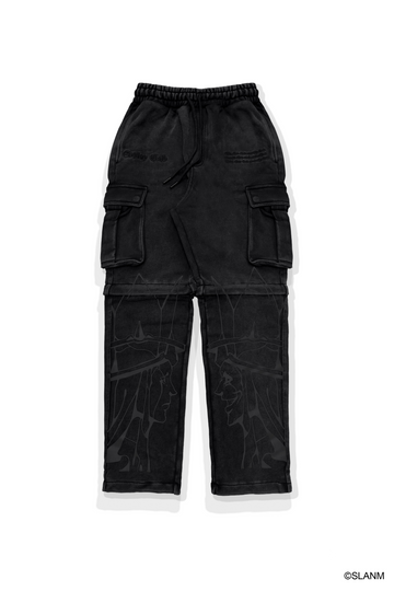 STATUE OF GOD ZIP TRACK PANTS