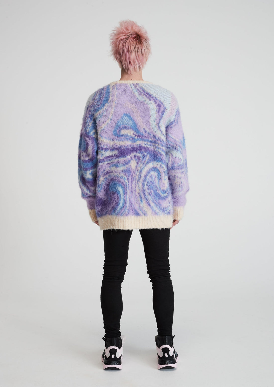 HEAD IN THE CLOUDS - MOHAIR KNIT SWEATER