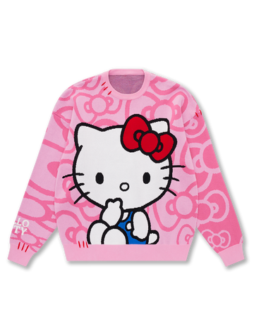HELLO KITTY JACQUARD KNIT