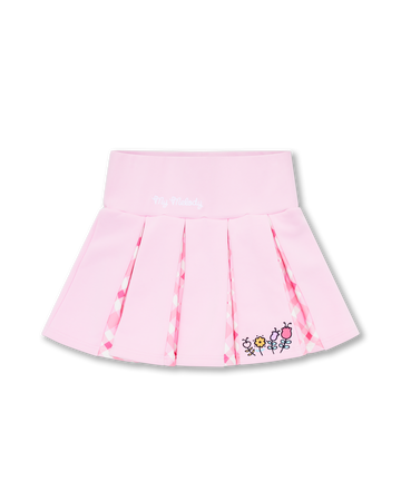 MY MELODY PLEATED SKIRT
