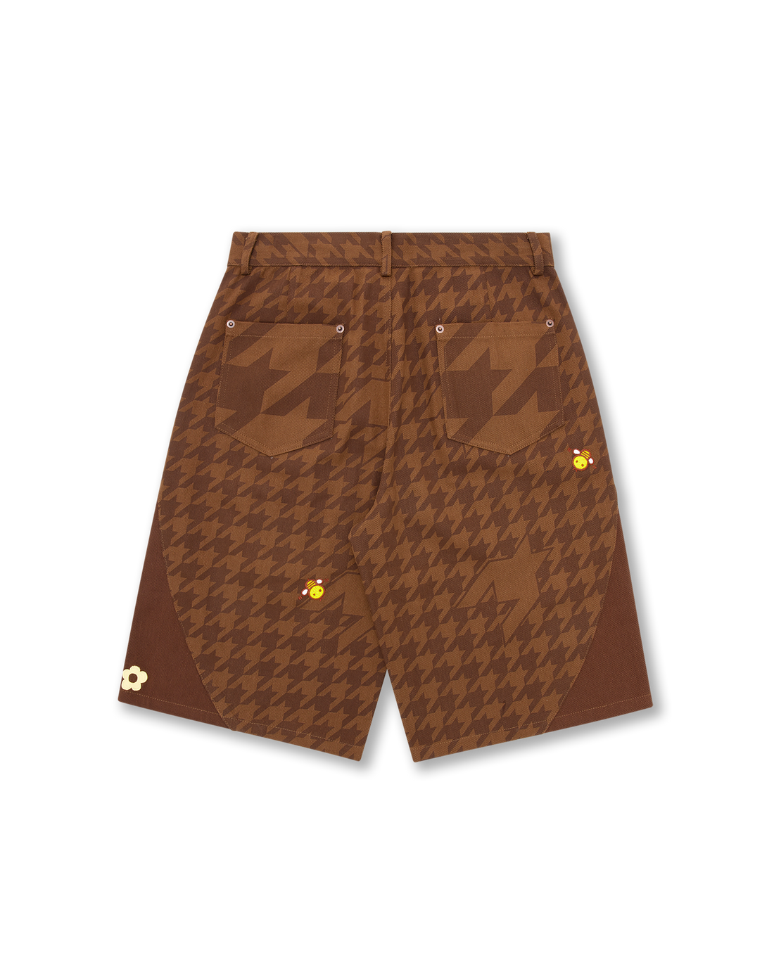 POMPOMPURIN DENIM SHORTS
